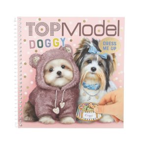 TOPModel Dress Me Up Stickerbog DOGGY
