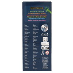 Dino World Farveblyanter m/viskel�der