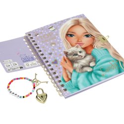 TOPModel Dagbog m/l�s og armb�nd