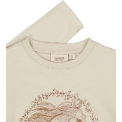 Wheat Bluse Horse Embroidery Fossil