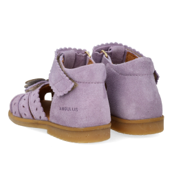 Angulus Begynder Sandal med Sommerfugl Amethyst