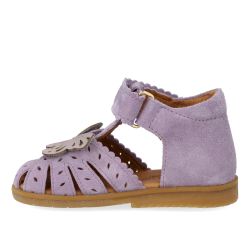 Angulus Begynder Sandal med Sommerfugl Amethyst