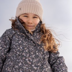 Wheat Strik Hue Beanie Habar  Rose Powder