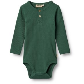 Wheat Body LS Rib Benny Green Tea