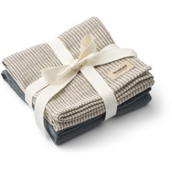 Wheat Stofbleer 2-pak Kaya Muslin Stormy Weather