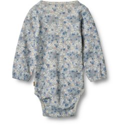 Wheat Body LS Elmine Blue Summer Flowers