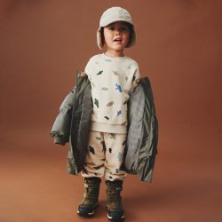 Wheat Vinterjakke Junior Puffer Coast Winter Forrest