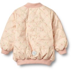 Wheat Sommer Puffer Baby Lotte Rose Checked Flowers