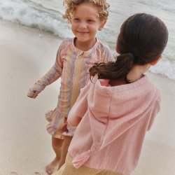 Wheat Poncho Baby Lille Powder