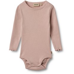 Wheat Body LS Rib Regitze Rose Powder