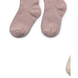 Wheat Strmpebukser Uld 2-pak Lace Karla Dry Rose