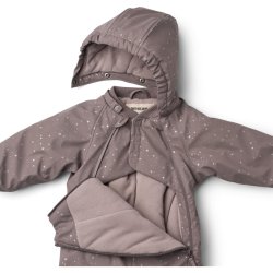 Wheat Gummi Flyverdragt Baby Evig Purple Stone Stars