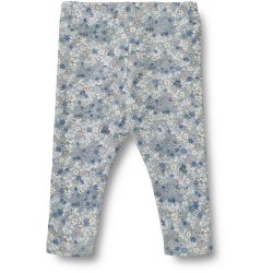 Wheat Leggins Jules Jersey Blue Summer Flowers