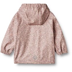 Wheat Regnjakke Chardy Baby powder Flower Meadow