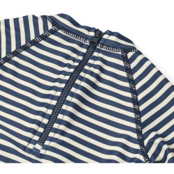 Wheat UV-Svmmedragt SS Cas Blue Stripe