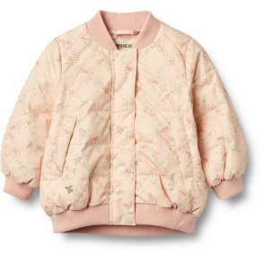 Wheat Sommer Puffer Baby Lotte Rose Checked Flowers
