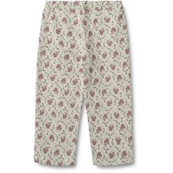 Wheat Sweatpants Junior Eline Slightly Green Flowers