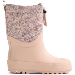 Wheat Termo Gummist�vler Snowboot Drizzle Rose Dust Flowers