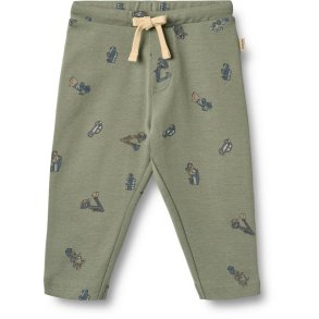 Wheat Bukser Baby Manfred Dusty Green Cars