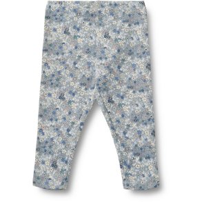 Wheat Leggins Jules Jersey Blue Summer Flowers