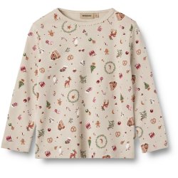 Wheat Nattj LS Picoting Mila Offwhite Holiday