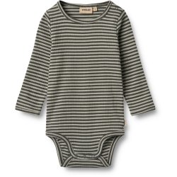 Wheat Body LS Berti Winter Forrest Stripe