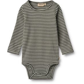 Wheat Body LS Berti Winter Forrest Stripe