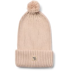 Wheat Strik Hue Beanie Habar  Rose Powder