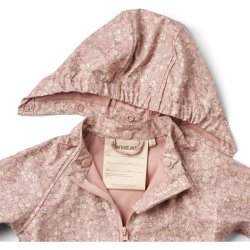 Wheat Regnjakke Chardy Baby powder Flower Meadow