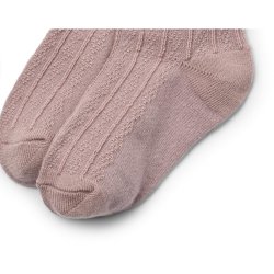 Wheat Sokker Uld 2-pak Lace Nora Dry Rose