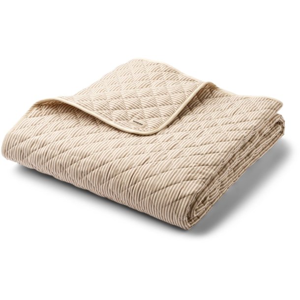 Wheat Tppe Quilt Rose Cappucino Stripe
