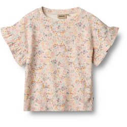 Wheat t-shirt SS Ally Bright Flowers