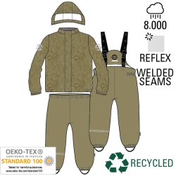 Mikk-Line Regntj Recycled AOP Boa