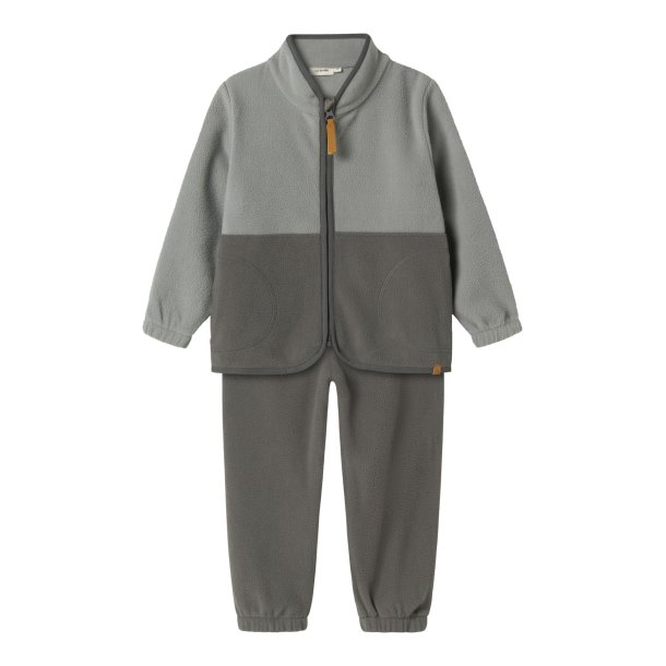 Lil' Atelier Fleece St Mini Laspektra Ultimate Grey