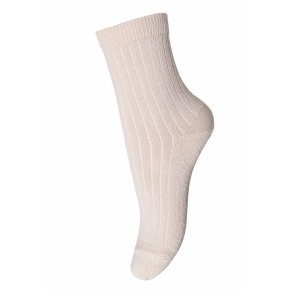 MP Danmark Strmper Cotton Rib Rose Dust