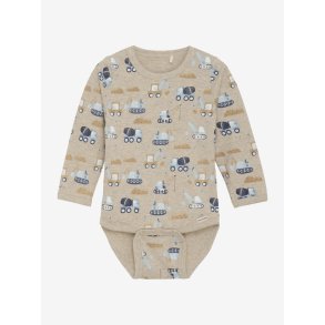 Minymo Body LS Beige Melange
