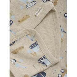 Minymo Body LS Beige Melange