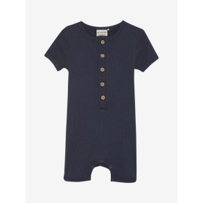 Minymo Sommerdragt SS Rib Blue Nights