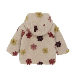 Minymo Jakke Fleece Teddy Sandshell