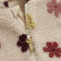 Minymo Jakke Fleece Teddy Sandshell