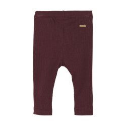 Minymo Leggins Sweat Tawny Port