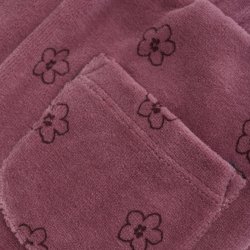 Minymo Sweatpants AOP Velour Deco Rose