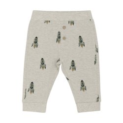 Minymo Sweatpants AOP Grey Melange