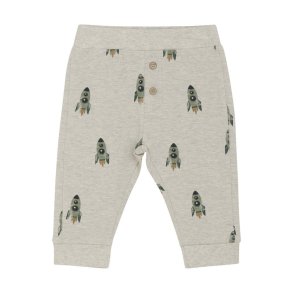 Minymo Sweatpants AOP Grey Melange