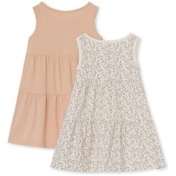 Mini A Ture Kjole Alida 2-pak Mauve Chalk