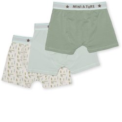 Mini A Ture Yash boxershorts 3-pak Gardenia Creme