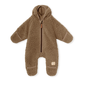 Mini A Ture Fleecedragt Adel Teddyfleece Morel Grey