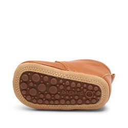 Bisgaard Hjemmesko Velcro "STAR" Cognac