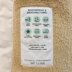 Mini A Ture Vinterjakke Wang Fur Angora Cream 