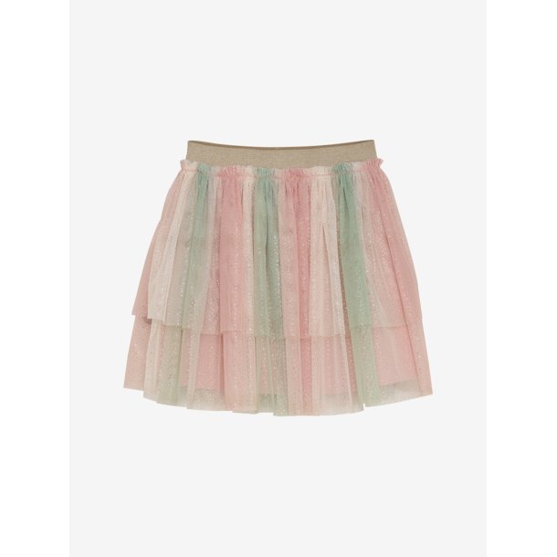 Minymo Nederdel Skirt Glitter Peach Beige